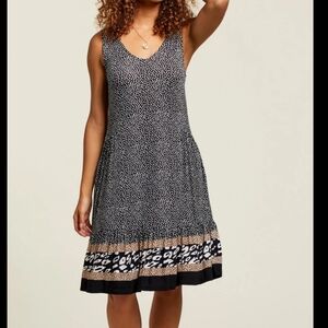 Tribal V-neck Sleeveless Dress Size Large